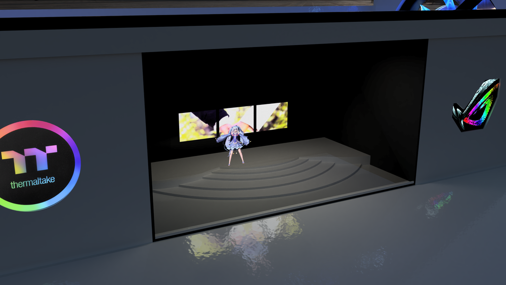 Prior to adding the 2 films see how it looks flat.