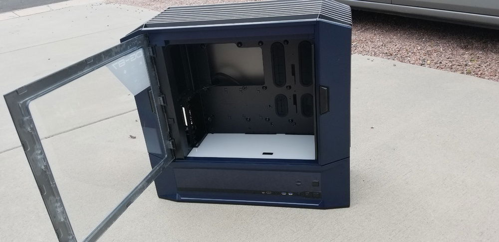 Showing the custom midplate