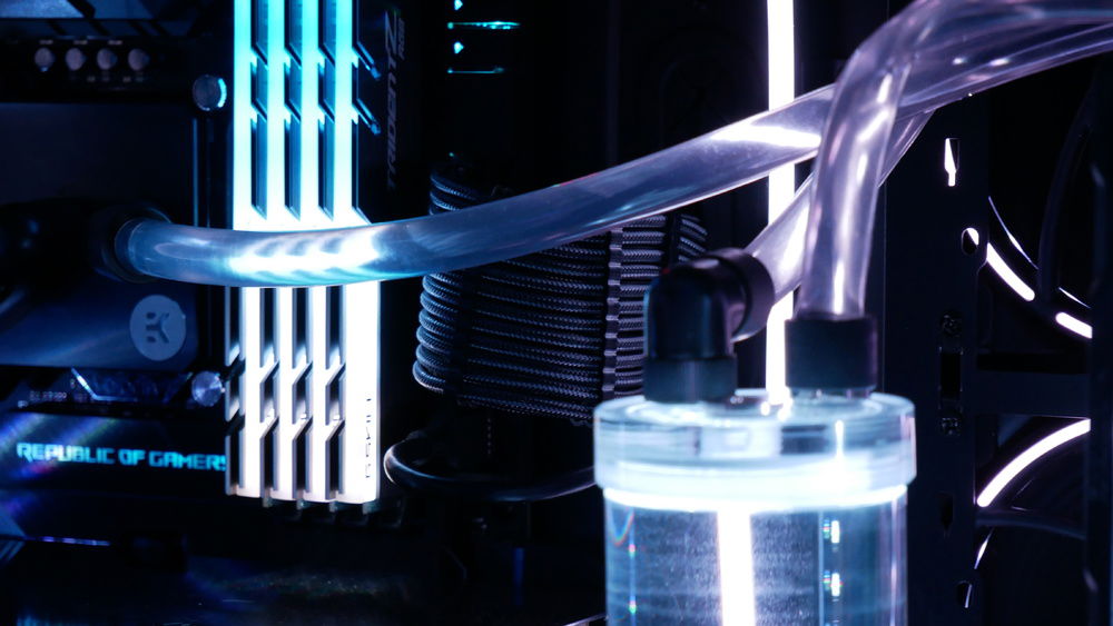 The 24 pin power connector. All cables are the Pro series in Carbon.