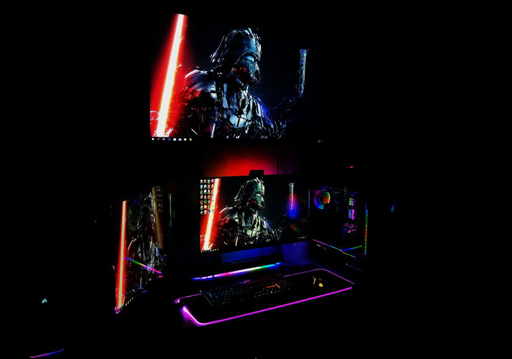 A picture of the whole setup!