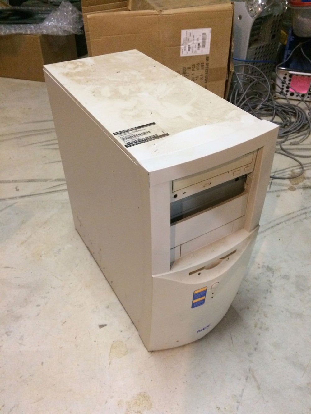 We started with this case we salvaged from the dump.  Symbolic of how veterans go through transformations when they join the service and then leave again.