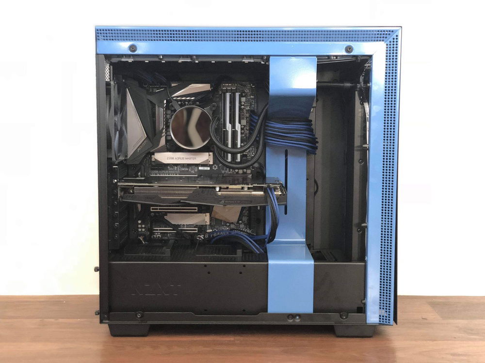 Basic bitch photo (rtx to be added hence extra cable)