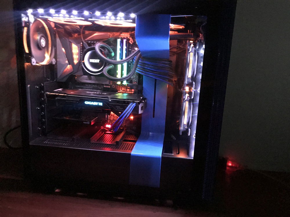 Customer wanted his 24pin to be different. So I made it different.