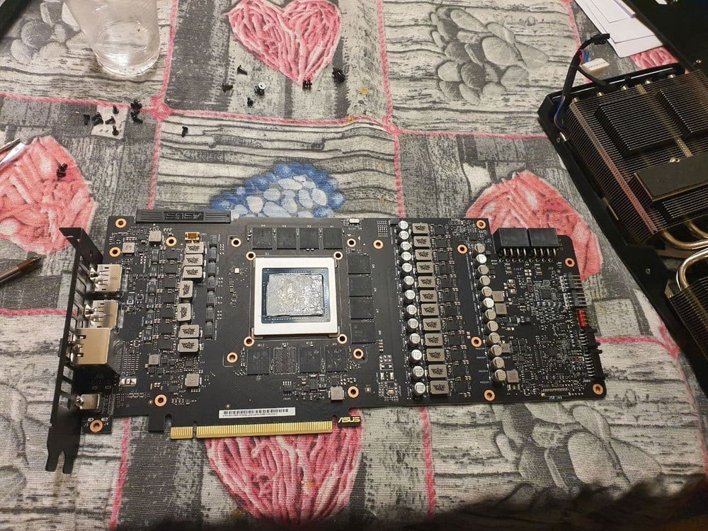 Finally the PCB was naked