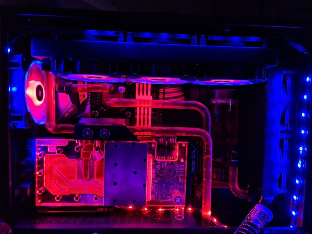 New Lighting Setup + New Coolant + Cleaned the PC