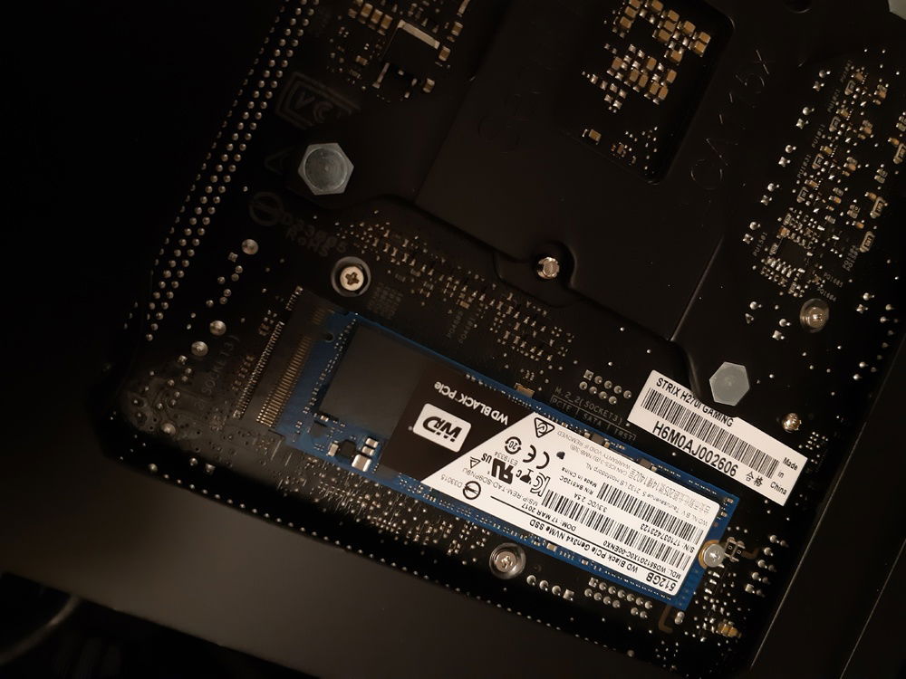 1st WD Black for System, OS, and APPS drive, RAID0 decommissioned