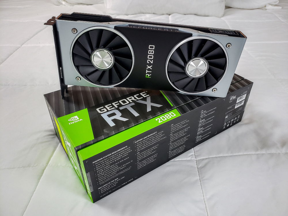 I received a 2080 from Nvidia for winning a contest at PDX LAN November 2018.