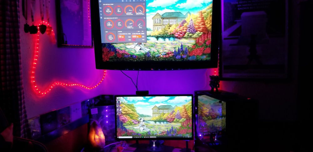 Aesthetically pleasing setup (for me anyway)