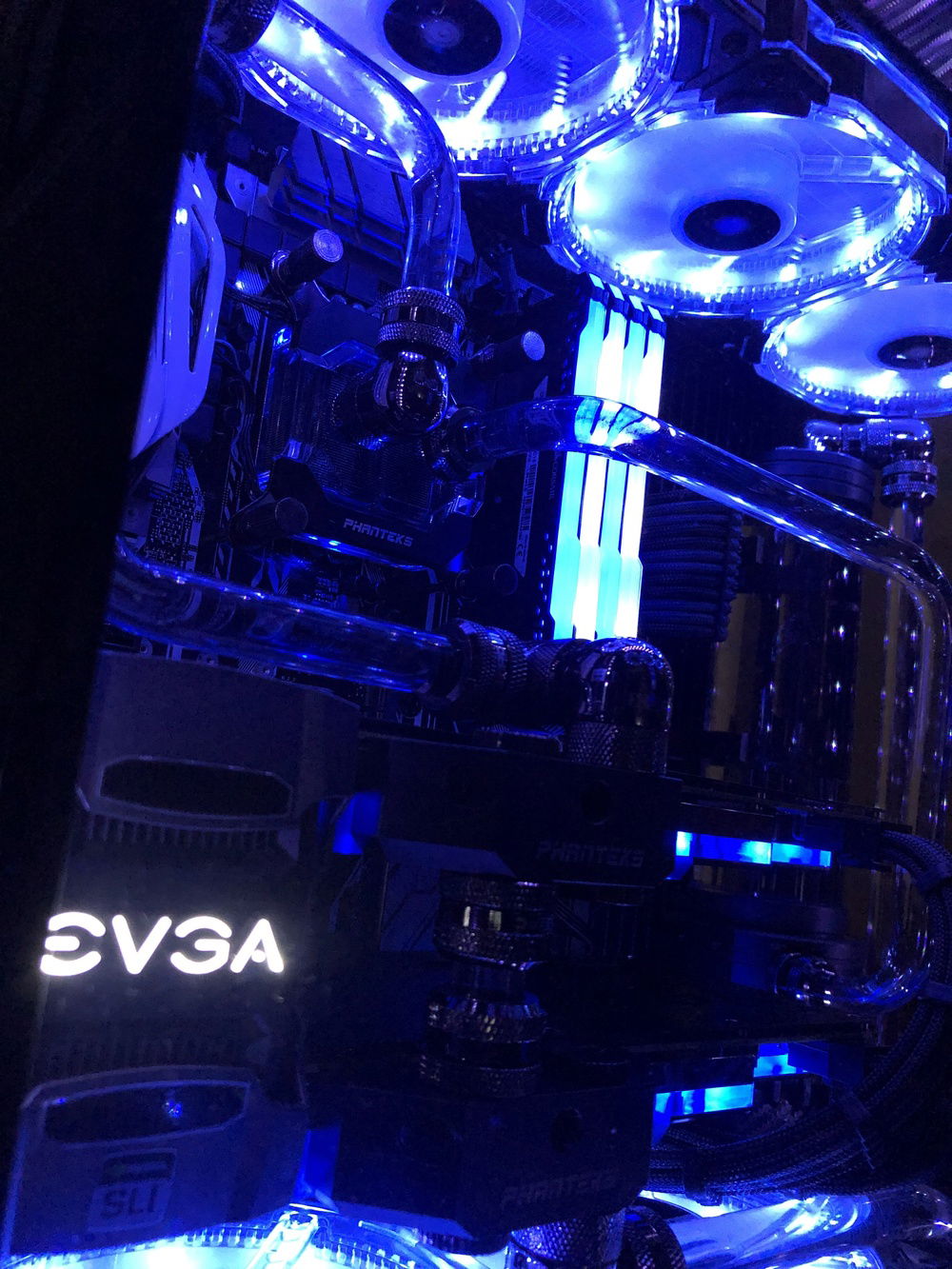 Also after having to rebuild the computer three times due to the black fluid breaking down I have gone to clear. Which I really like