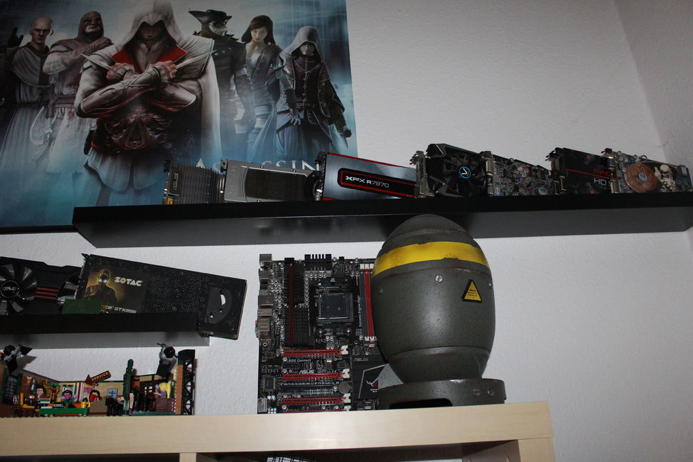 Rum decoration
Graphics Card
Bullets from 1864 war in Denmark

and much more