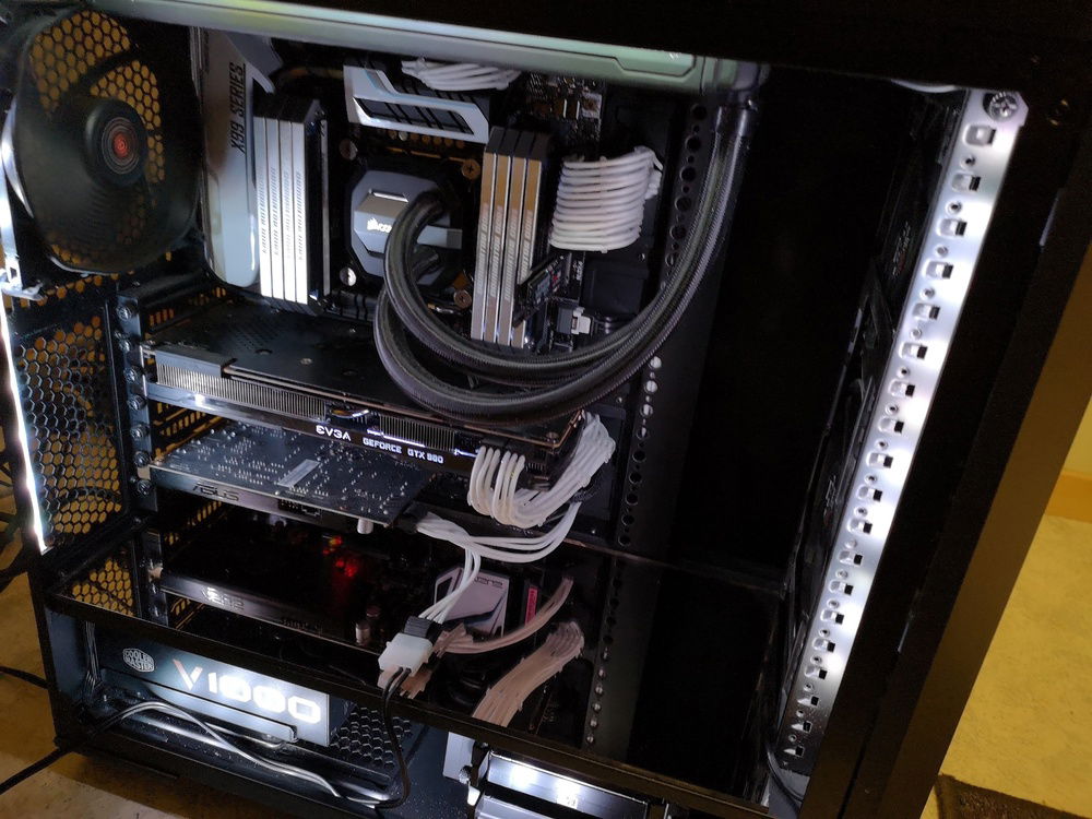 Shot of case with glass panel on. Non RGB version