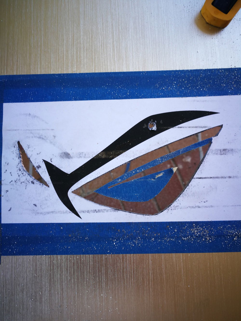 Hand cut that $400 chassis coz why not