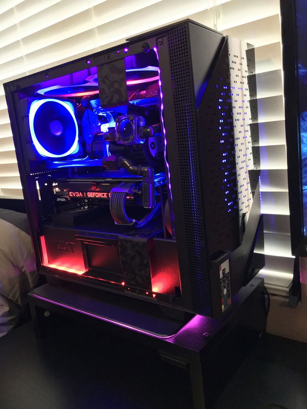 Modded the front for better air intake