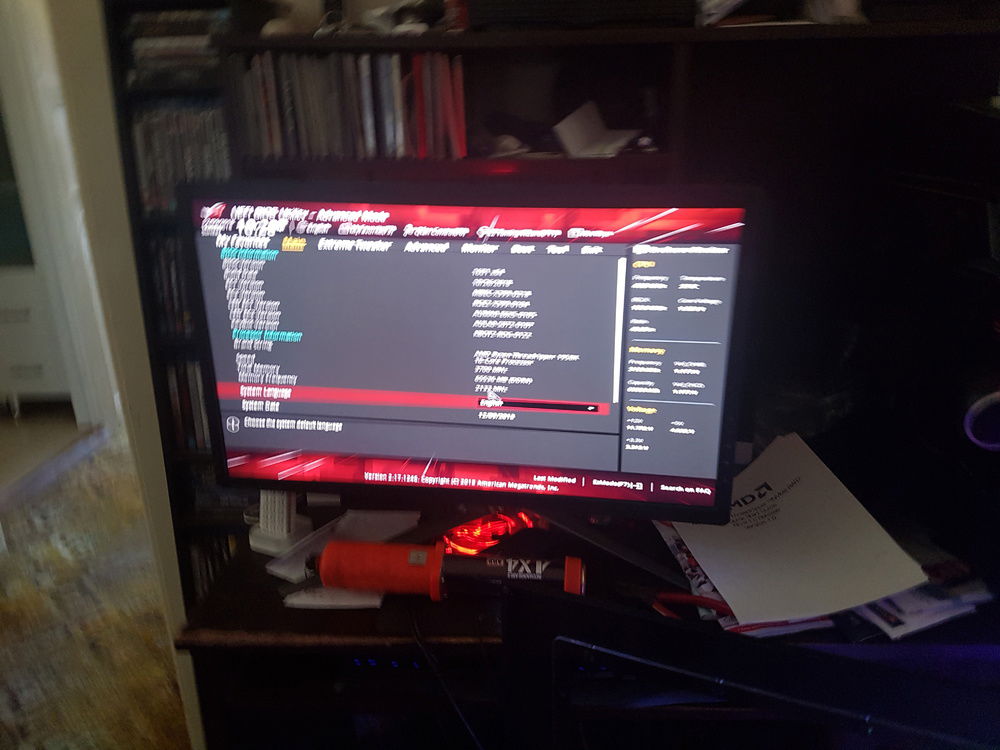 Getting bios sorted for 4 m.2's