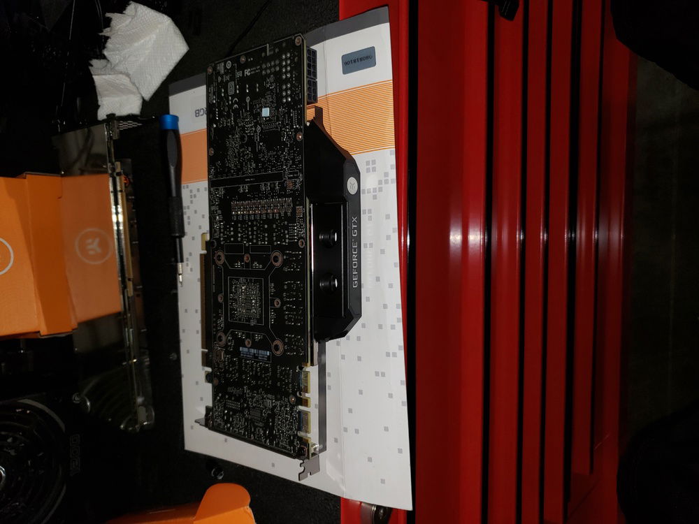 Installing Gpu blocks