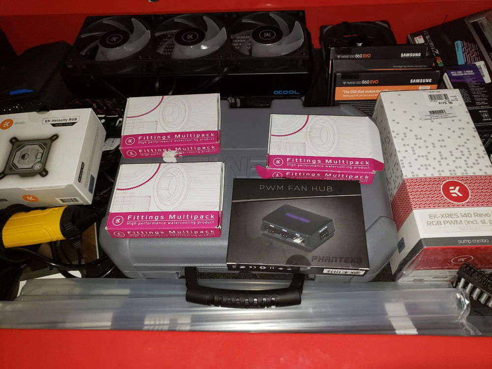 Heading out to the workshop, how convenient is it to just grab  a few things and go?