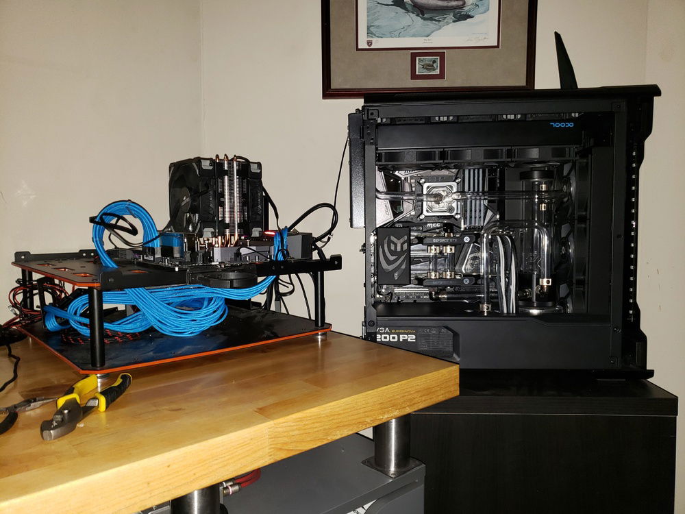 This is where the machine spends its nights