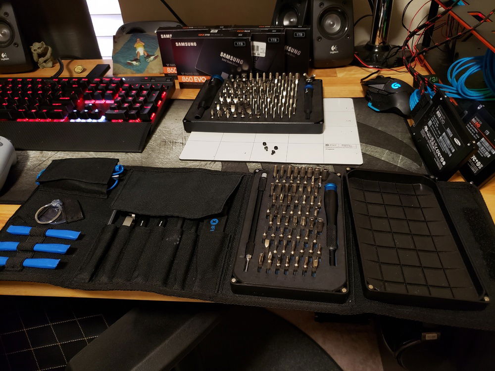 Gotta have good tools if you're going to constantly test fit things throughout the build