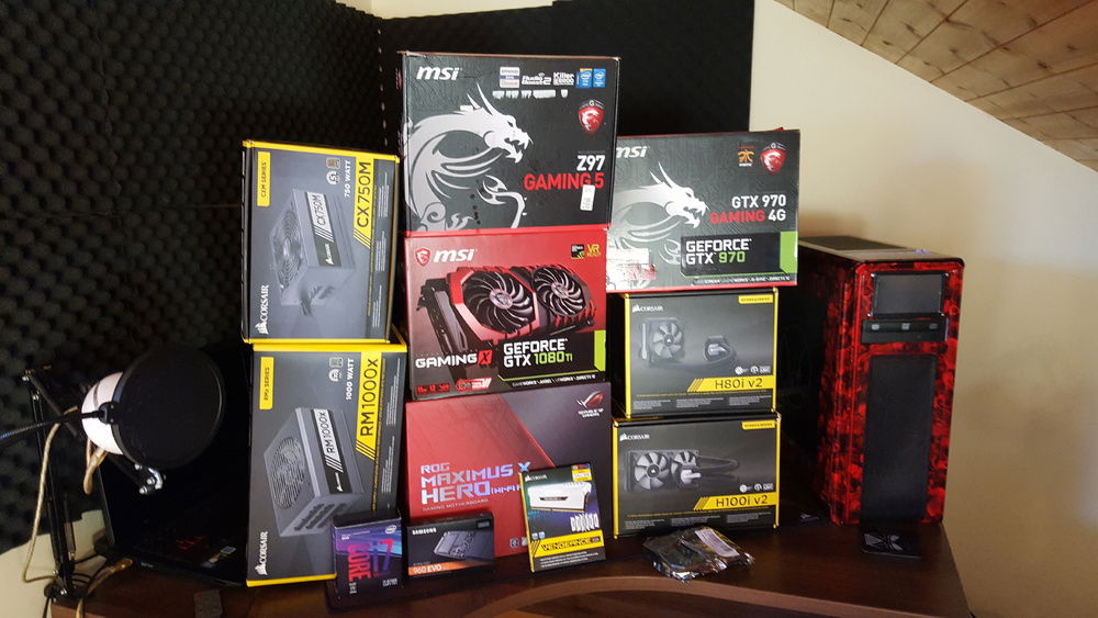 Box collection for build along with daughters build