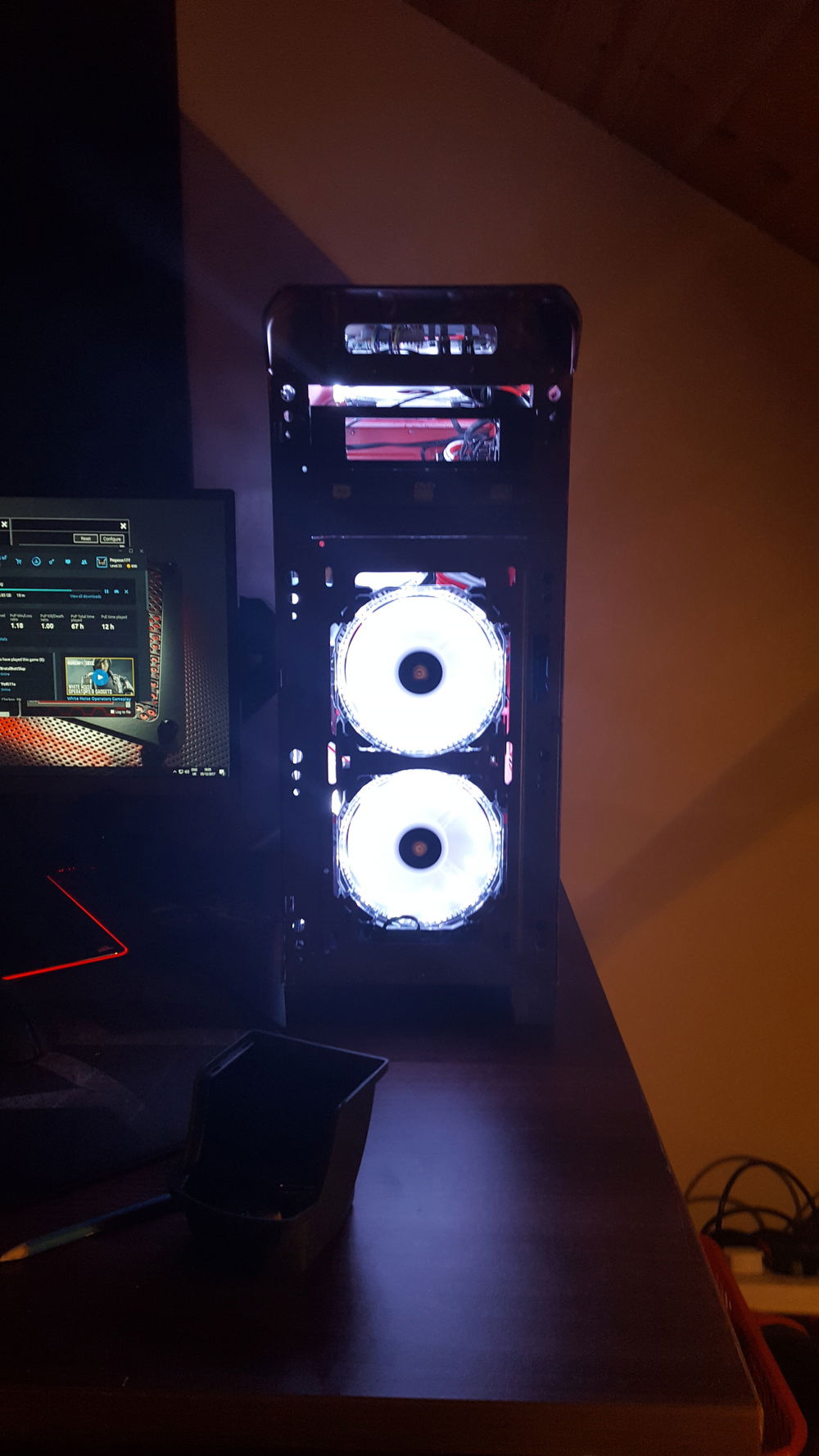 Altering drive bays for touchscreen