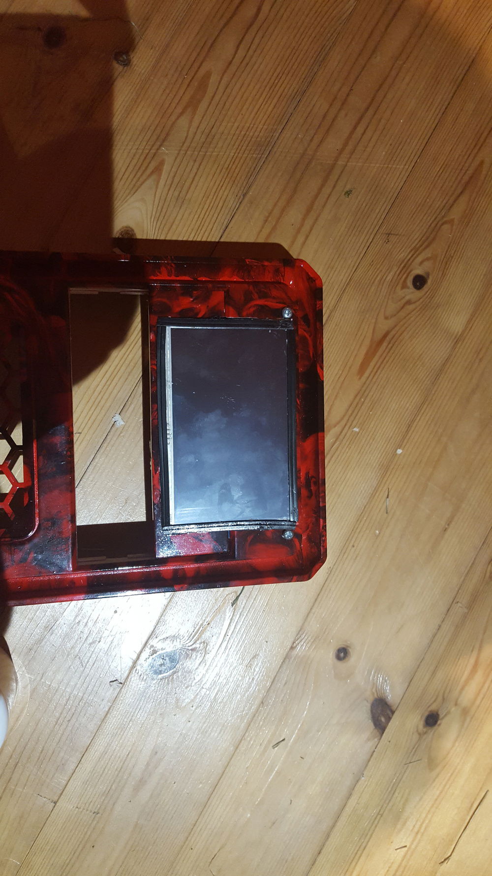 Touchscreen prior to border being fitted