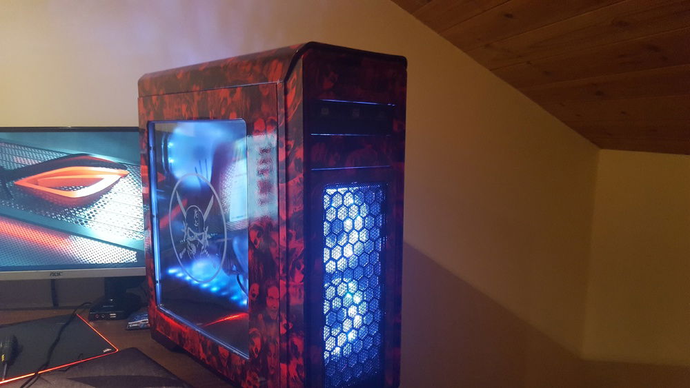 Lighting test on Corsair commander