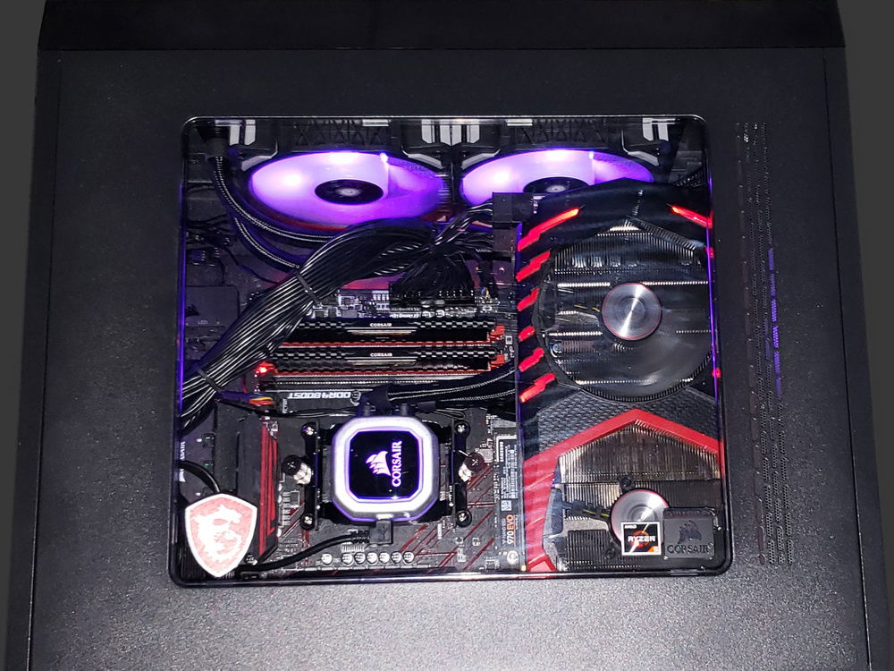 Before Custom Pump Bracket