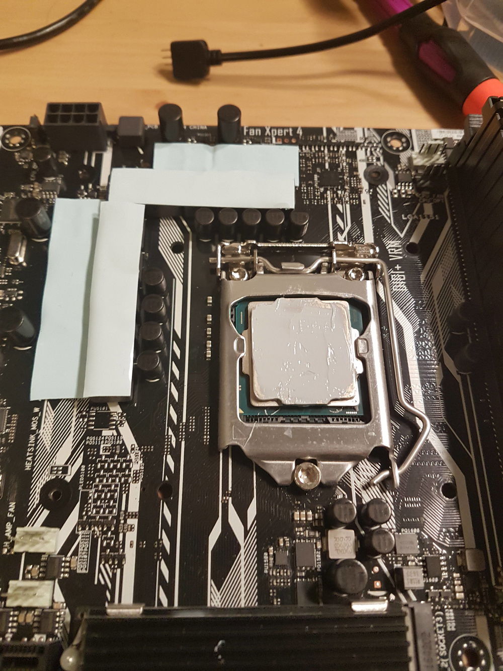 CPU Block Installation