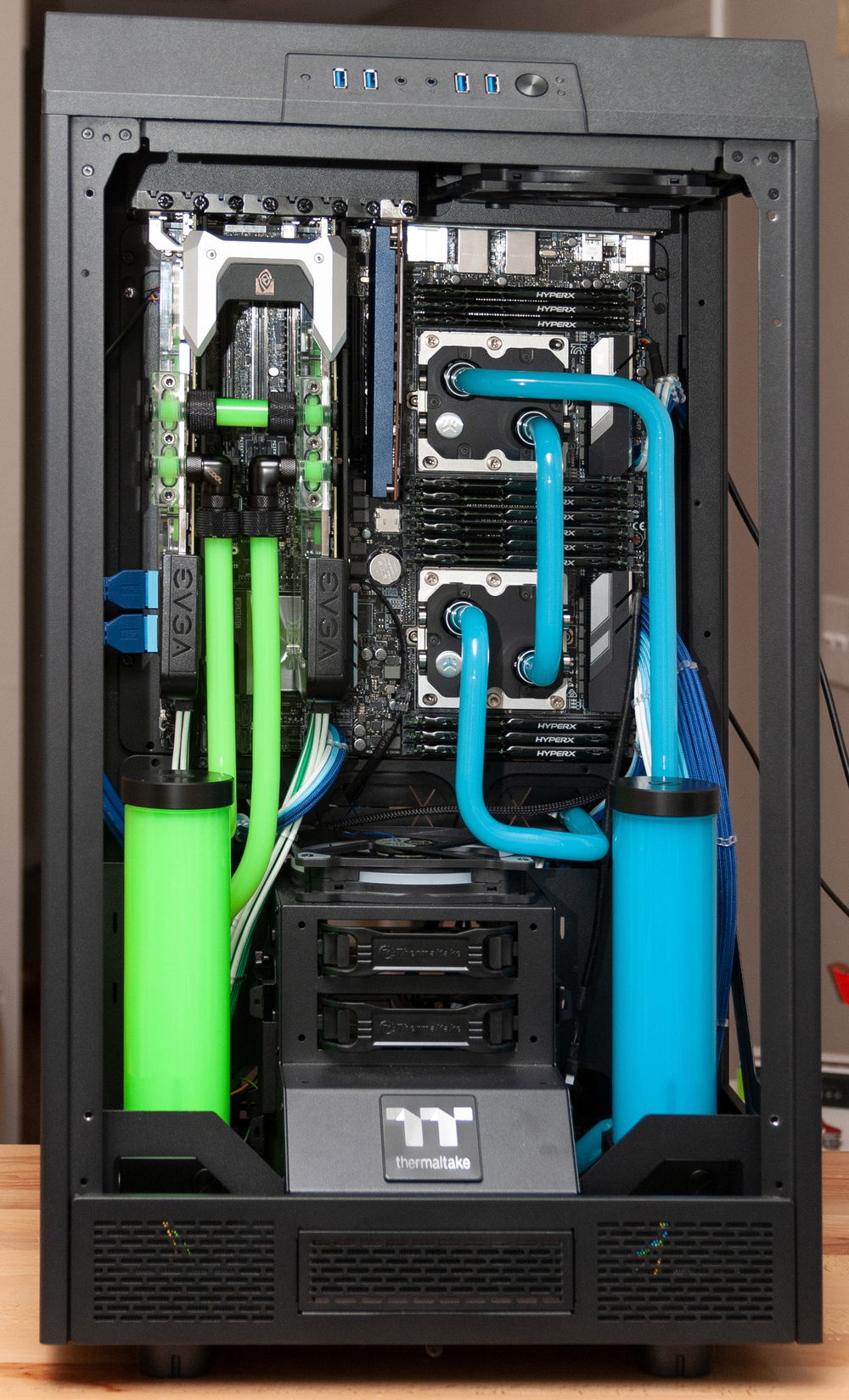 The finished build without front panel.