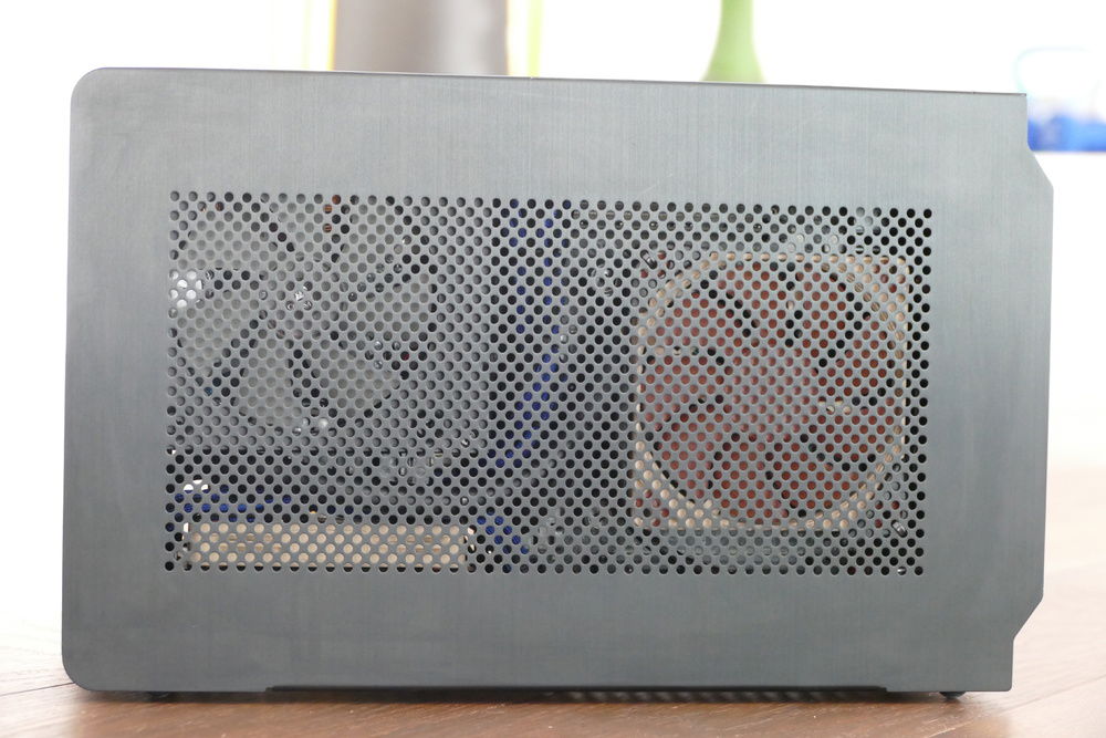 Closed Case, Motherboard Side