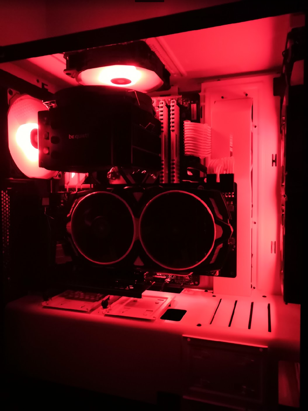 Red for playing DOOM. ^^