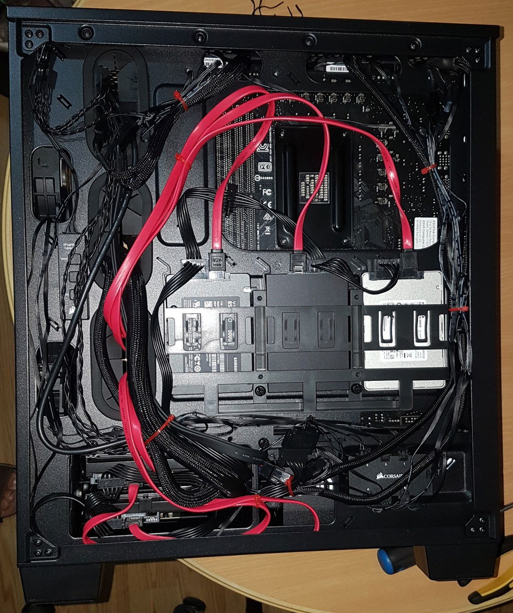 Back Cable Management Nightmare
