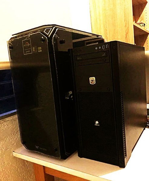Old pc vs new pc  for my client   @_marcelo_pc_games_