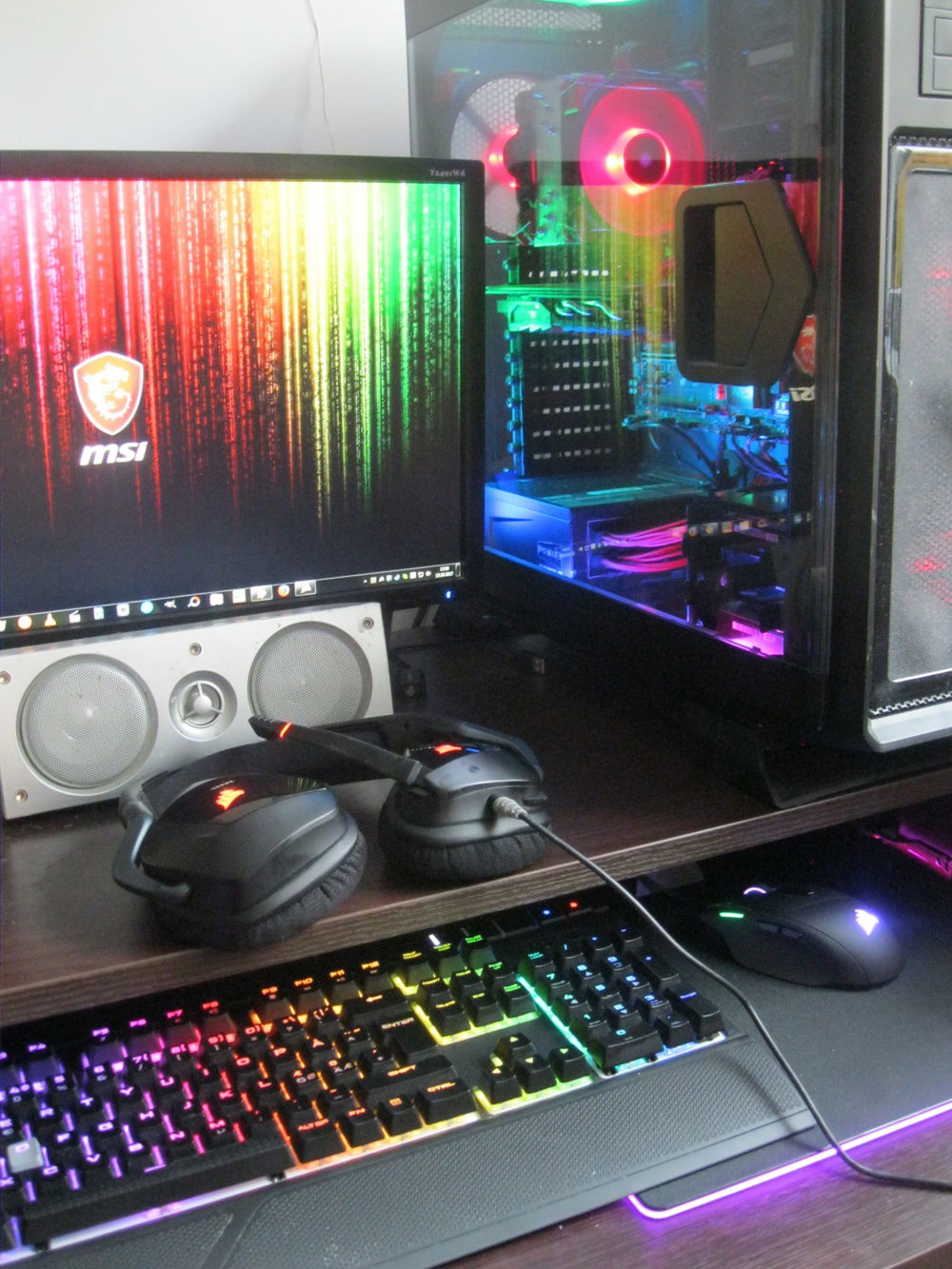 New peripherals up and running.