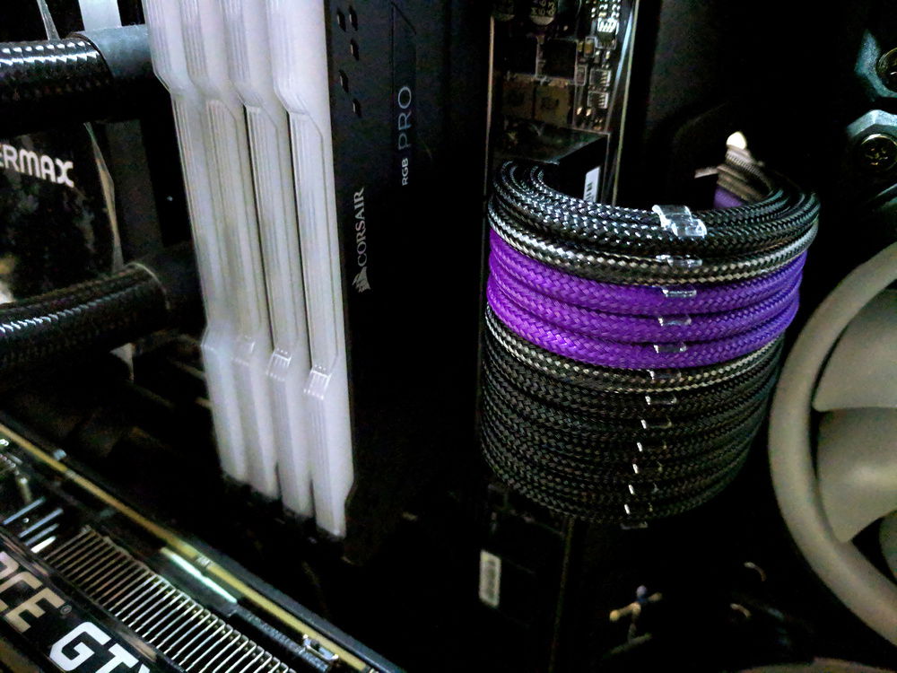 Time to route and account for bends before cutting off the excess.