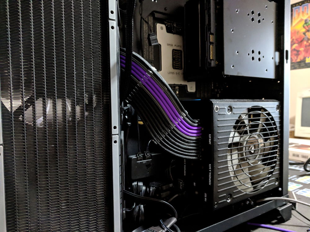 Finally, after having to work a ton of other projects, I'm able to finish this build. Just routing the 24-pin.