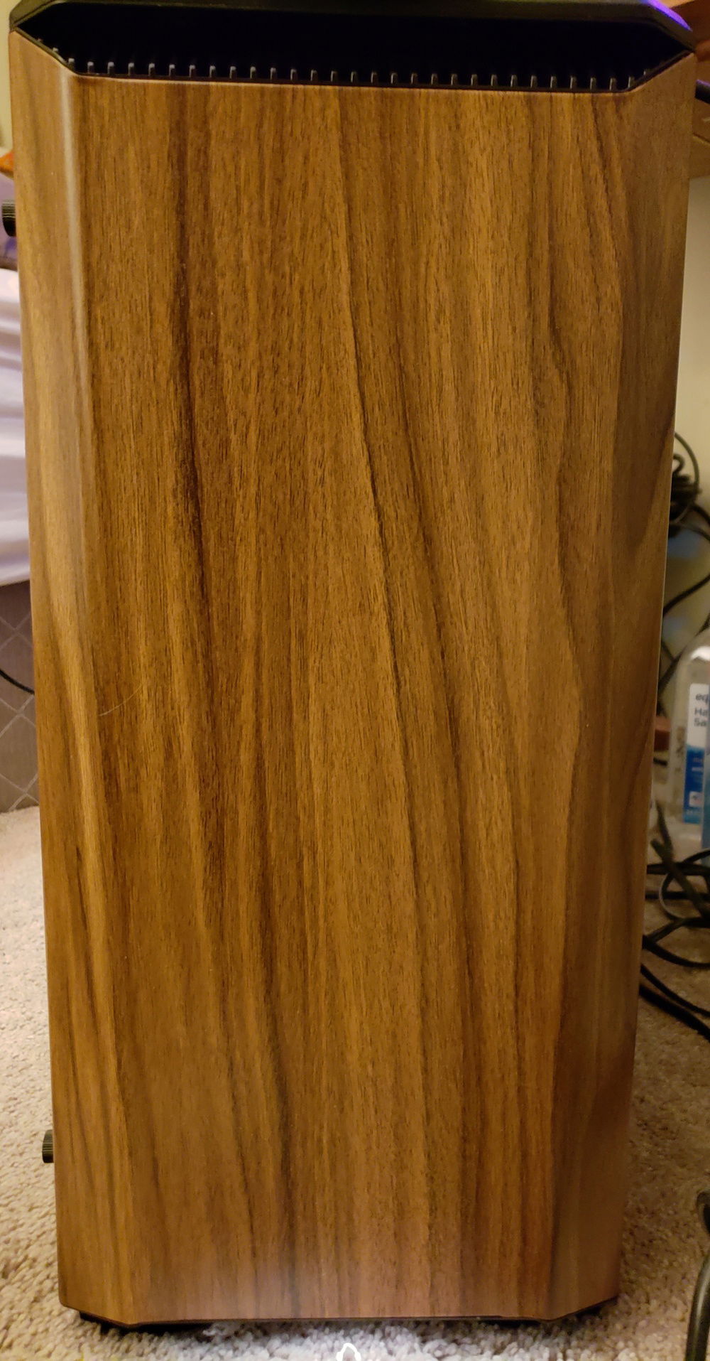 Vinyl wrap on the front