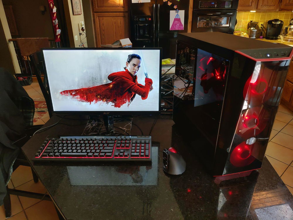 This picture is not the actual build of his, but I had to find a similar one on the internet as he did not want to be in on this.