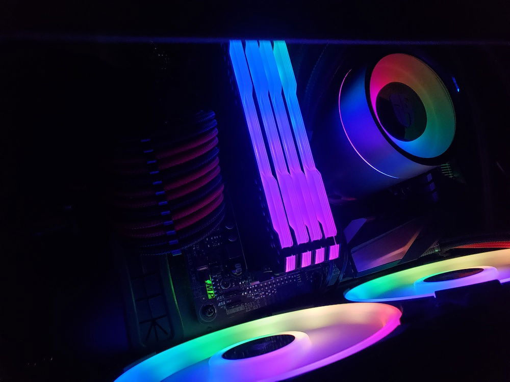 7/12/19 Upgraded to Corsair Vengeance Pro RGB, LL120 RGB fans, Gamerstorm Castle 240 EX AIO & Yeticaster.