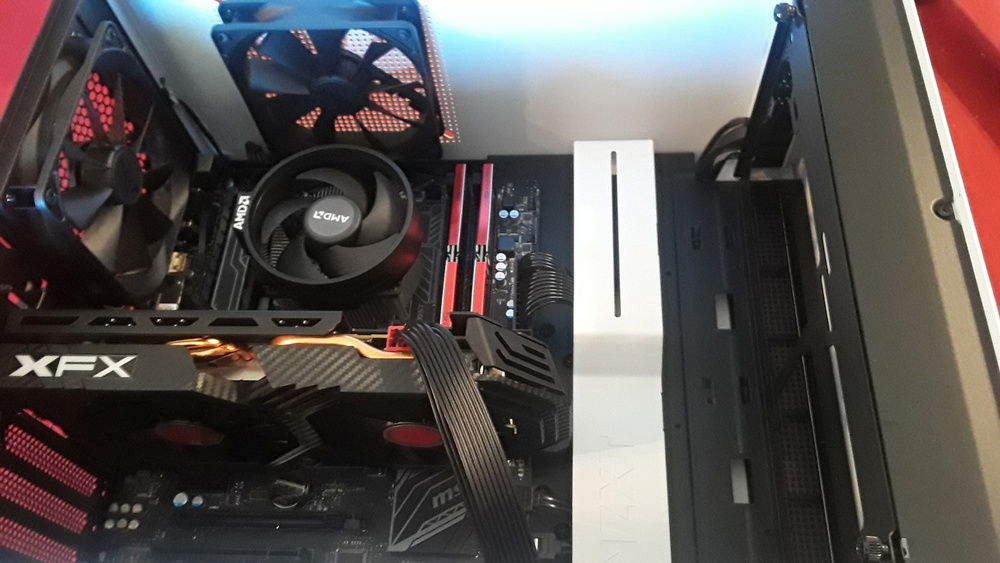 Literally just a picture of the inside of my case