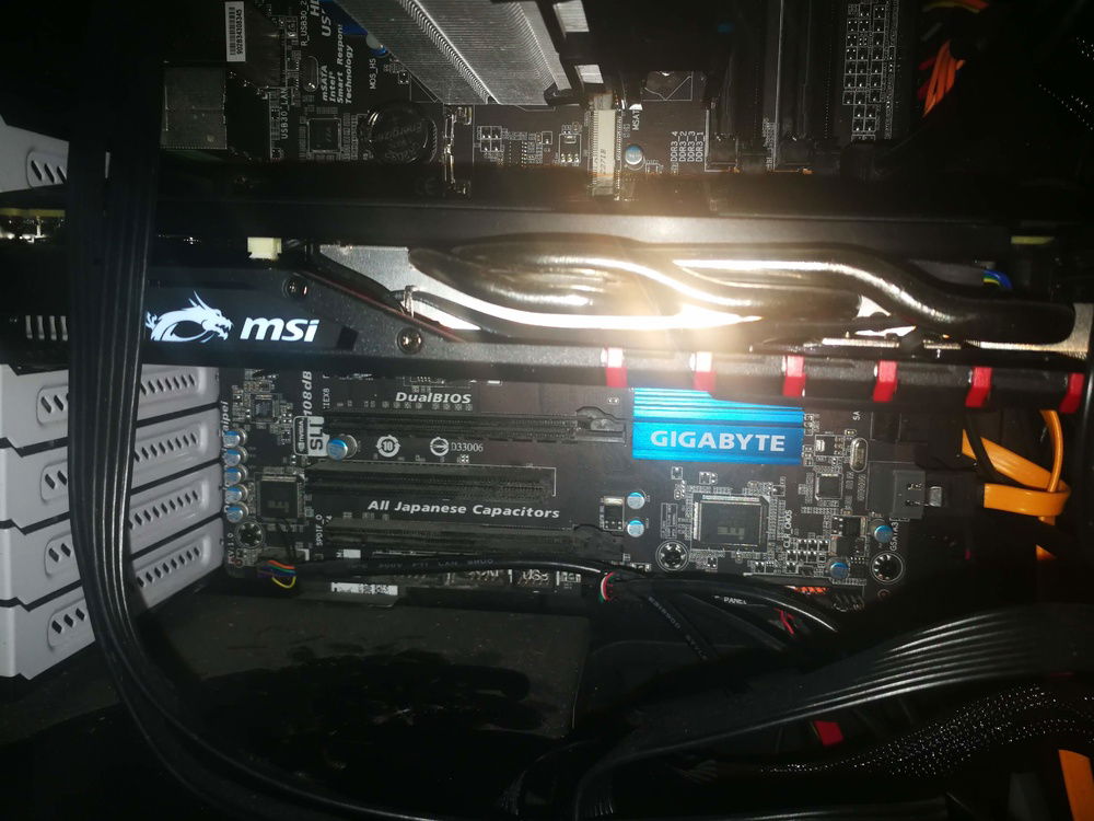 Mostly dust, and some GTX 960