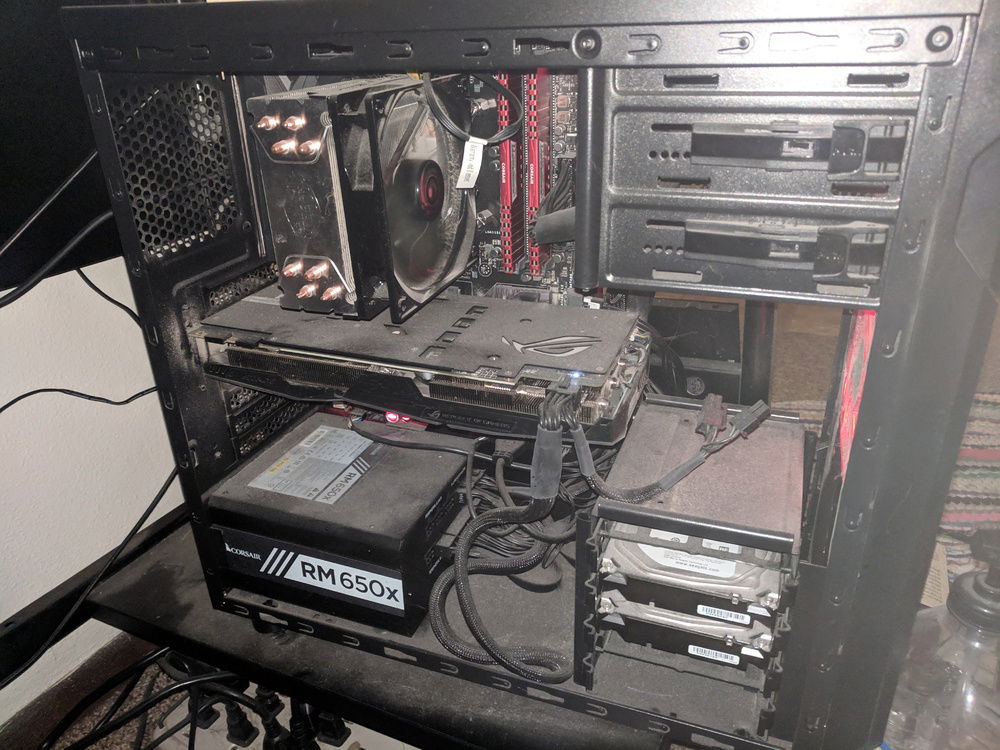 Dang... I should dust that out.