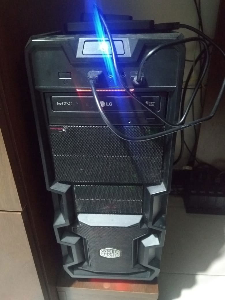 Just the front of the case.