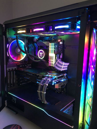 The Purple Cygnus - Lian Li O11 Dynamic Mini Snow White Edition » builds.gg