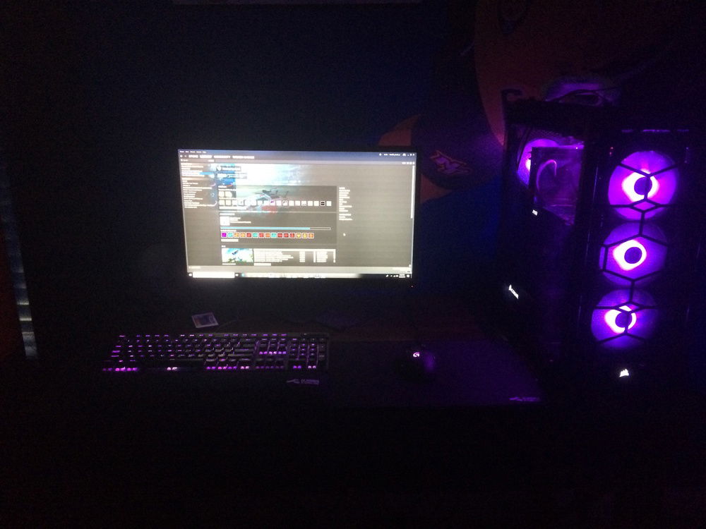 Set up picture. Changed since then. Will update with more pics at some point
