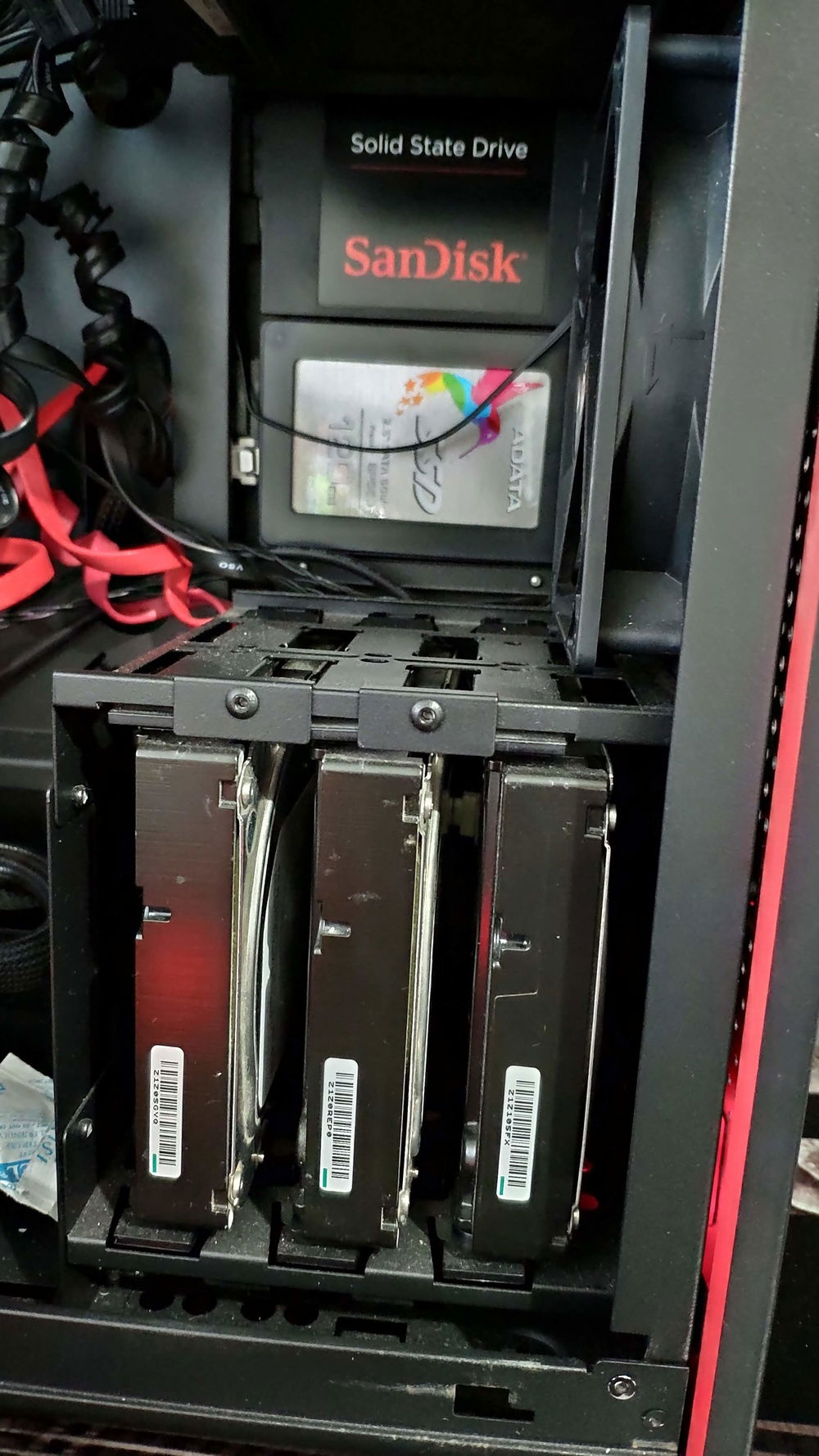 All my drive (except the samsung ssd because is hidden)