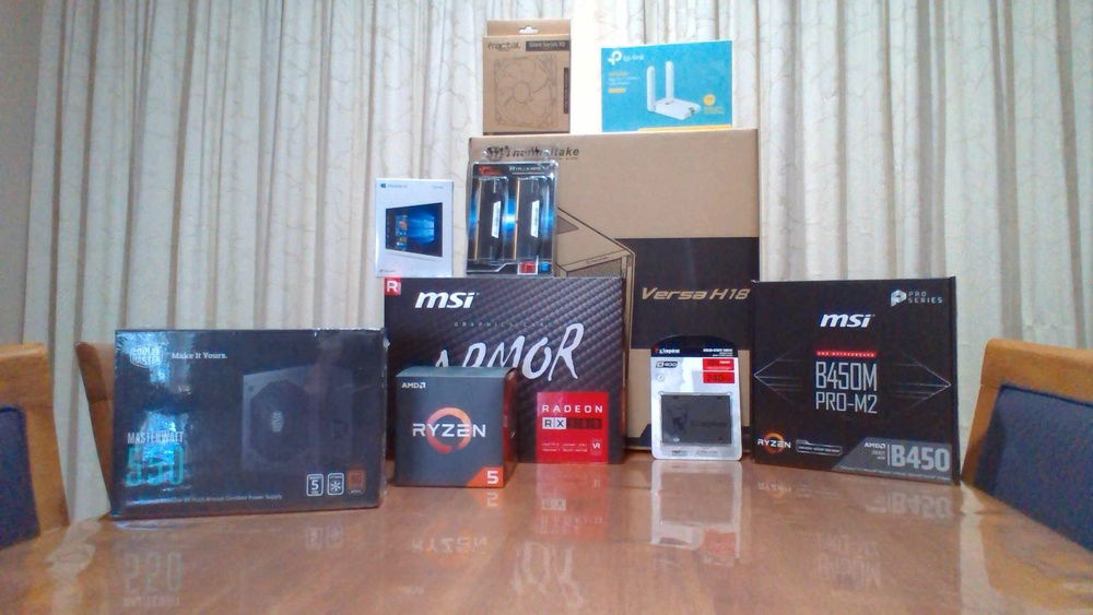 Parts before the build