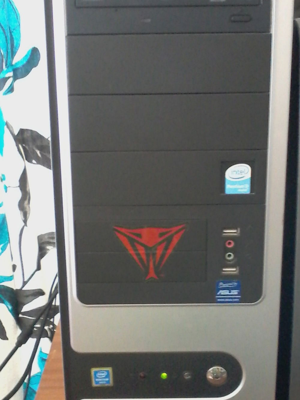 It's the front of the computer.