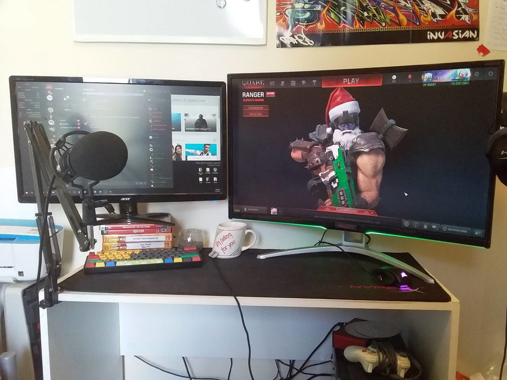 Yes. I need a bigger desk