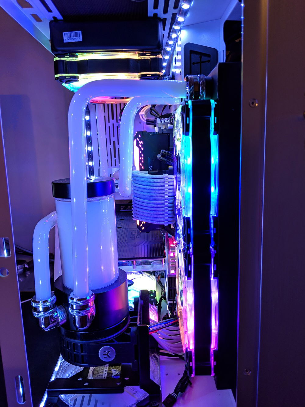 Front shot without glass panel